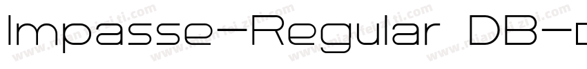 Impasse-Regular DB字体转换